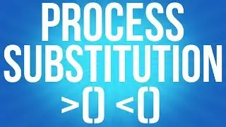 Process Substitution in BASH - Commands for Linux