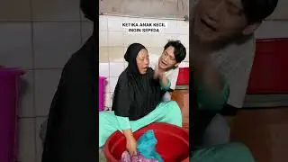 Ketika anak kecil ingin sepeda 