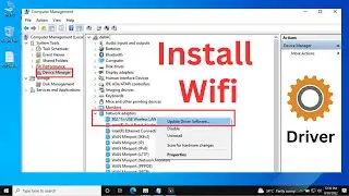How to install Wifi Driver in Windows 10 | Update Wifi Driver (Best Way)