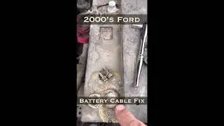 2000’s Ford Battery Cable Fix