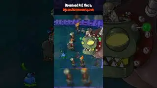 Blueberry Pult vs Dr. Zomboss - Plants vs Zombies Grass of Doom #shorts #pvzmods #pvz #hacks