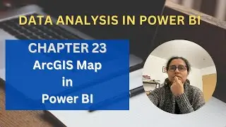 23 How to create ArcGIS Map in Power BI | Data Analysis in Power BI #powerbi #dataanalysis