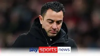 Barcelona have sacked Xavi as the club's head coach