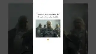 “ Please reply to this email by the 12th “