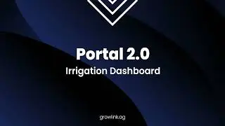 Portal 2.0: Irrigation Dashboard