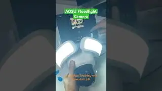 AOSU Floodlight Camera Wired Review - 3K UHD, 360° Coverage, Smart Sensor Lighting, No Monthly Fees!