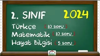 2. Sınıf Matematik Deneme Sınavı | 2. Sınıf Dersleri | 2024  | YAZ TATİLİ