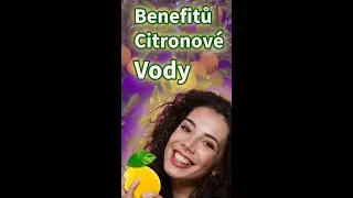 (CZ)  Benefitů citronové vody - voda s citronem na lačno #shorts