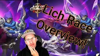 Everything Lich Race Explained - Lich Overview, Strengths, Weaknesses, and More! Art of Conquest