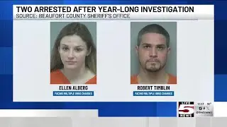 VIDEO: Extensive investigation leads to drug arrests in Beaufort Co.