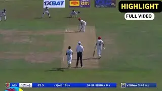 Sri Lanka vs Afg 1st Test Day 1 Full Match Highlight 2024 | SL vs AFG  Highlight 2024