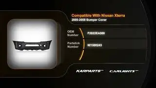 Bumper Cover for 2005-2008 Nissan Xterra Front Textured | Partslink # NI1000243