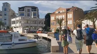 Черногория, Ужин в SLOVENSKA PLAŽA, Вернулись в отель