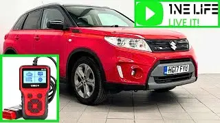 Suzuki Vitara OBD2 Diagnostics Port Socket Location