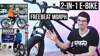 GameChanger! Indoor Fitness x Outdoor Riding - Freebeat Morph 2-In-1 E-Bike - Review & Test