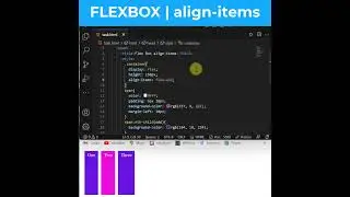 Flexbox  | align-items