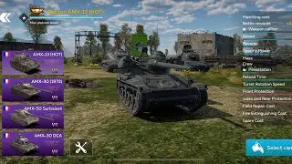 AMX-13 (HOT) - gameplay/review of platoon rank 7 | War Thunder Mobile