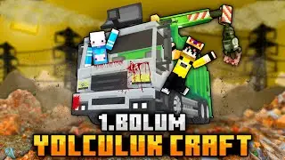 KIYAMETİN ORTASINDAYIZ! | YolculukCraft | Minecraft | Bölüm 1