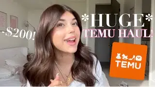 HUGE Temu Haul!!