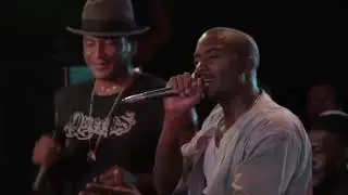 Nas with A Tribe Called Quest on Stage (RIP Phife Dawg)