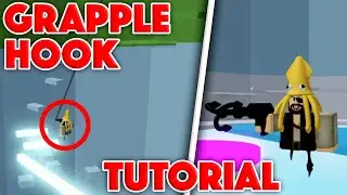 How to use a GRAPPLE HOOK in Tower of Hell... *TUTORIAL* | Roblox