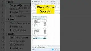 Pivot Table Secrets : Repeat Label Items and Tabular Form in Excel 