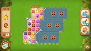 Gardenscapes level 13532 Gameplay #Bubunka