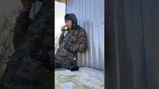 А вы любите горячий чай на морозе ?)
