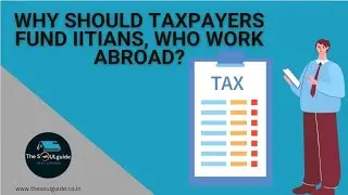 IITians leave abroad, than why subisidies them using taxpayers money? #weask