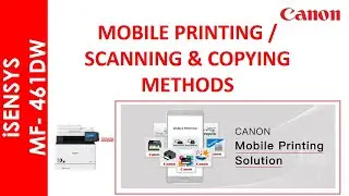 iSENSYS MF 461dw WITH CANON PRINT APPLICATION