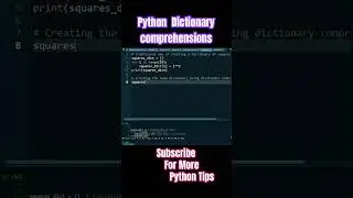 Python Dictionary Comprehensions | Coding Tips & Tricks