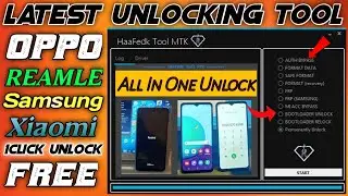 All In One MTK Game Over One Click Unlock Any Phone Screen Lock FRP, Mi Account Remove Tool 2021