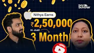 How Nithiya Made ₹2,50,000 in Revenue in Just 3 Months! | Career Cast: Journey of a Digital Scholar