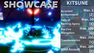 Kitsune Fruit SHOWCASE in Blox FRUITS 😺