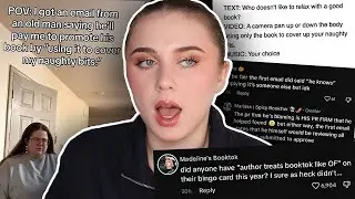 The MOST UNHINGED BookTok drama... (creepy author)