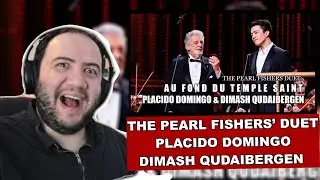 The Pearl Fishers Duet: Au fond du Temple Saint - Placido Domingo & Dimash Qudaibergen 2023 Reaction