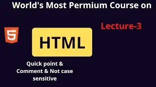 HTML Course |World most premium HTML Course in Hindi |Lecture 2 #coding#shorts#htmlcourse#letsstudy