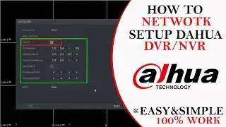 Dahua DVR Online Live View Configuration With LAN Cable | Dahua Online Setup