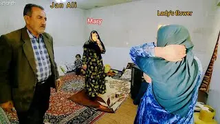 Returning Fatima to her mother and beating Gol Khanum by Jan Ali