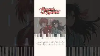 Rurouni Kenshin (2023) Opening - Hiten (Piano Tutorial + Sheet Music)