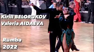 Kirill Belorukov - Valeria Aidaeva | Rumba | 2022 | WDC Professional Latin