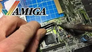 Amiga 1200 Full Recap with Ceramic Capacitors