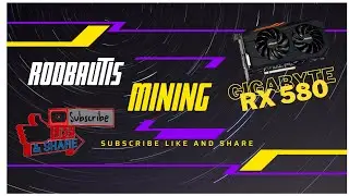 RX 580 GIGABYTE stock bios hashrate 31.3 mh/s no bios mod