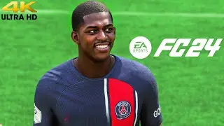 FC 24 - PSG vs Lyon | Ligue 1 Gameplay [4K]