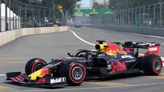 F1 2020 Max Verstappen wins at Baku GP 5 laps race