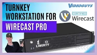 Turnkey Live Production Solution for Wirecast Pro: Liberty X Workstation