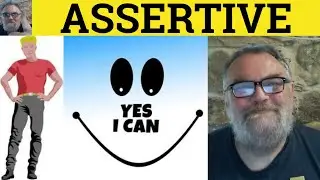 🔵 Assert Meaning - Assertive Defined - Assertion Examples - Essential GRE Vocabulary