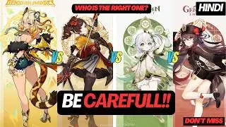 [Hindi] Xilonen vs Chiori vs Nahida vs Hutao: Who Should You Pull?