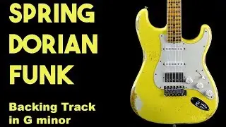 Spring Dorian Funk Backing Track in Gm 