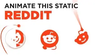 Reddit logo animation / Animate this static!